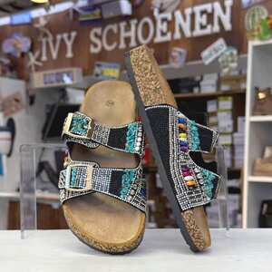 Sandaal COLOURS  - Zwart