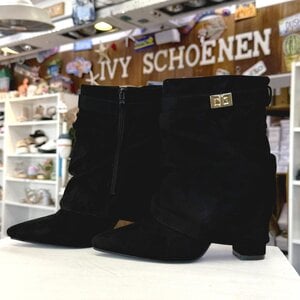 Laars - COCO - Zwart suede look