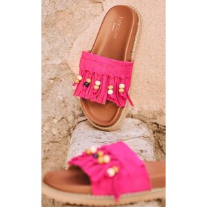 Slippers TRISH - Fuxia