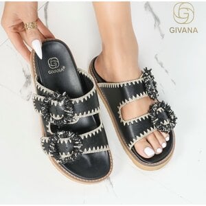Slippers VIERRA - Zwart