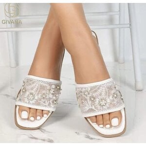 Slippers BOMBA - Wit