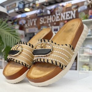 Slippers LAS VEGAS - Zwart