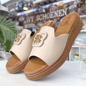 Slippers MOMENTS - Beige