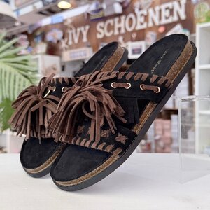 Slippers CHIEFS - Zwart/Bruin