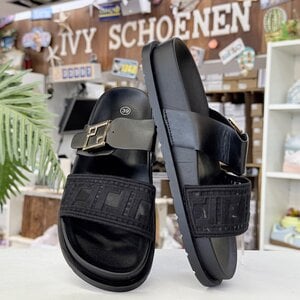 Slippers DIBELLA - Zwart
