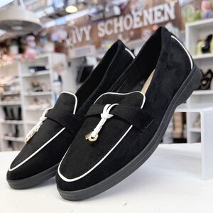 Espadrilles NICOLSON- Zwart