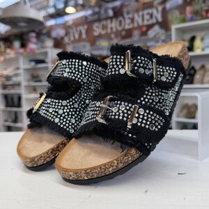 Slippers 1159 - Zwart