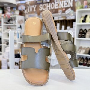 Slippers HAPPY - Groen