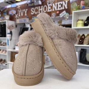 Warme sloffen COOKIE  2026 - Taupe