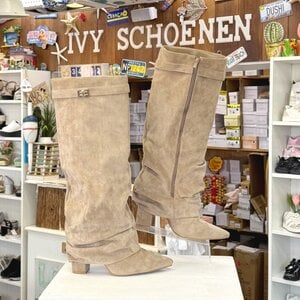 Laars INDEPENDENT - Khaki Suede Kreukel