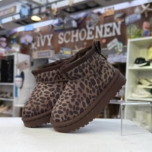 Warme Boots REBBA Small KIDS - Leopard Dark