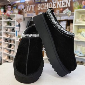 Warme sloffen SPRINGSTEEN  High - Zwart