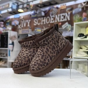 Warme Boots AURORA KIDS - Leopard Dark