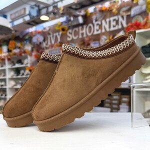 Warme sloffen EVYEN - Camel