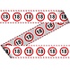 Afzetlint 18 Jaar Verkeersbord 15m Afzetlint 18 Jaar Verkeersbord 15m