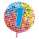Helium Ballon 1 Jaar 43cm leeg Helium Ballon 1 Jaar 43cm leeg