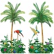 Palmboom Wanddecoratie 1,65m 2st Palmboom Wanddecoratie 1,65m 2st