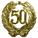 Deurbord 50 Goud 45cm Deurbord 50 Goud 45cm