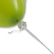 Ballon Snelsluiters Wit met Lint 100st Ballon Snelsluiters Wit met Lint 100st