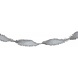 Zilveren Slingers Crepe 24m Zilveren Slingers Crepe 24m