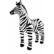 Opblaas Zebra 60cm Opblaas Zebra 60cm