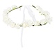 Bloemen Haarband Wit Deluxe Bloemen Haarband Wit Deluxe