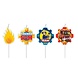 Brandweerman Sam Kaarsjes Versiering 4st Brandweerman Sam Kaarsjes Versiering 4st