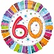 Helium Ballon 60 Jaar 43cm leeg Helium Ballon 60 Jaar 43cm leeg
