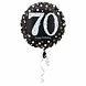 Helium Ballon 70 Jaar Zilver 43cm leeg Helium Ballon 70 Jaar Zilver 43cm leeg