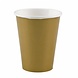 Gouden Bekers Karton 266ml 8st Gouden Bekers Karton 266ml 8st