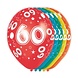 Ballonnen 60 Jaar Metallic 30cm 5st Ballonnen 60 Jaar Metallic 30cm 5st