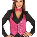 Glitter Gilet Roze Dames Glitter Gilet Roze Dames