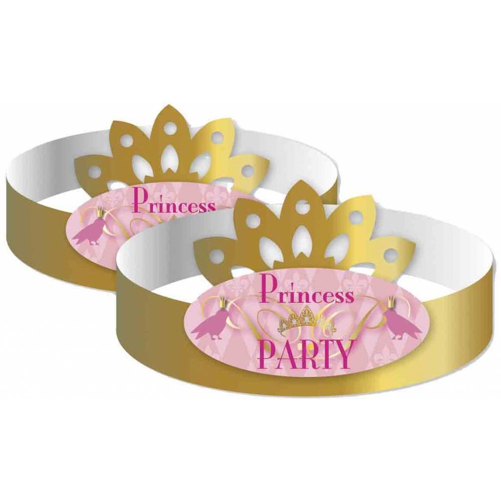 handel nationalisme breedtegraad Prinsessen Kroontjes Party 6st - Partywinkel