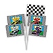 Formule 1 Handvlaggen 8st Formule 1 Handvlaggen 8st
