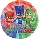 Pj Masks Helium Ballon Happy Birthday 45cm leeg Pj Masks Helium Ballon Happy Birthday 45cm leeg