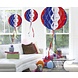 Honeycomb Bal Rood Wit Blauw 30cm Honeycomb Bal Rood Wit Blauw 30cm