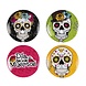 Day Of The Dead Buttons 4st Day Of The Dead Buttons 4st