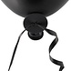 Ballon Snelsluiters Zwart met Lint 100st Ballon Snelsluiters Zwart met Lint 100st