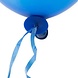 Ballon Snelsluiters Blauw met Lint 100st Ballon Snelsluiters Blauw met Lint 100st