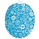 Bubbel Lampion Blauw 22cm Bubbel Lampion Blauw 22cm