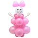 Geboorte Ballonnenpilaar Set Meisje 95cm Geboorte Ballonnenpilaar Set Meisje 95cm