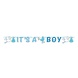 Geboorte Letterslinger Jongen It's A Boy 170cm Geboorte Letterslinger Jongen It's A Boy 170cm