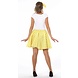 Grease Kostuum Set Geel 50's Dames L Grease Kostuum Set Geel 50's Dames L