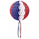 Honeycomb Bal Rood Wit Blauw 30cm Honeycomb Bal Rood Wit Blauw 30cm