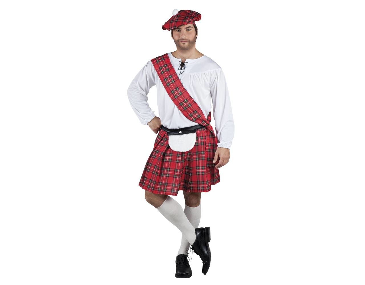 Kleding Herenkleding Pakken Grijze Plaid Schotse Kilt Kostuum Volwassen Heren Standaard en Plus 
