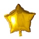 Helium Ballon Ster Goud 45cm leeg Helium Ballon Ster Goud 45cm leeg
