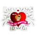 Deurbord Love Is To Be Married 45cm Deurbord Love Is To Be Married 45cm