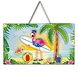 Hawaii Deurbord Flamingo 47cm Hawaii Deurbord Flamingo 47cm