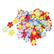 Hawaii Decoratie Bloemen Gekleurd 4,5cm 300st Hawaii Decoratie Bloemen Gekleurd 4,5cm 300st