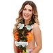 Hawaii Krans Groen Wit Deluxe Hawaii Krans Groen Wit Deluxe